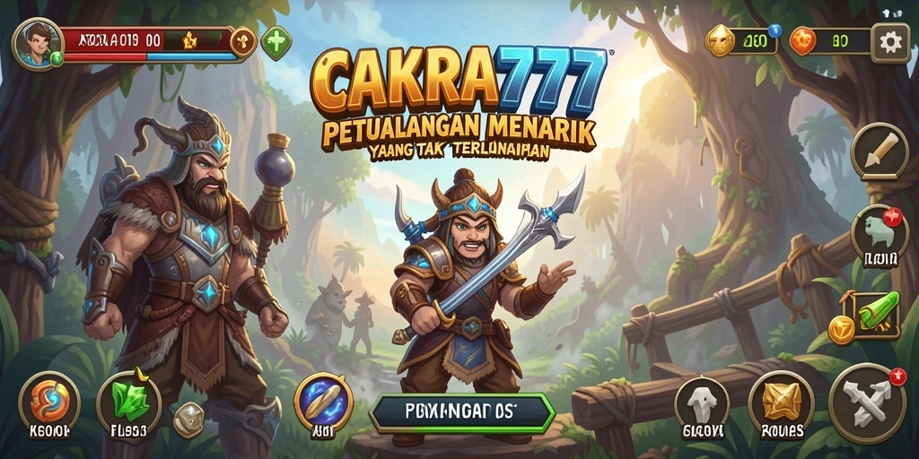 Gameplay CAKRA777 yang seru dan penuh tantangan.