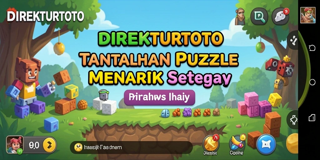 Tampilan gameplay <strong>DIREKTURTOTO</strong> yang menantang dan interaktif.
