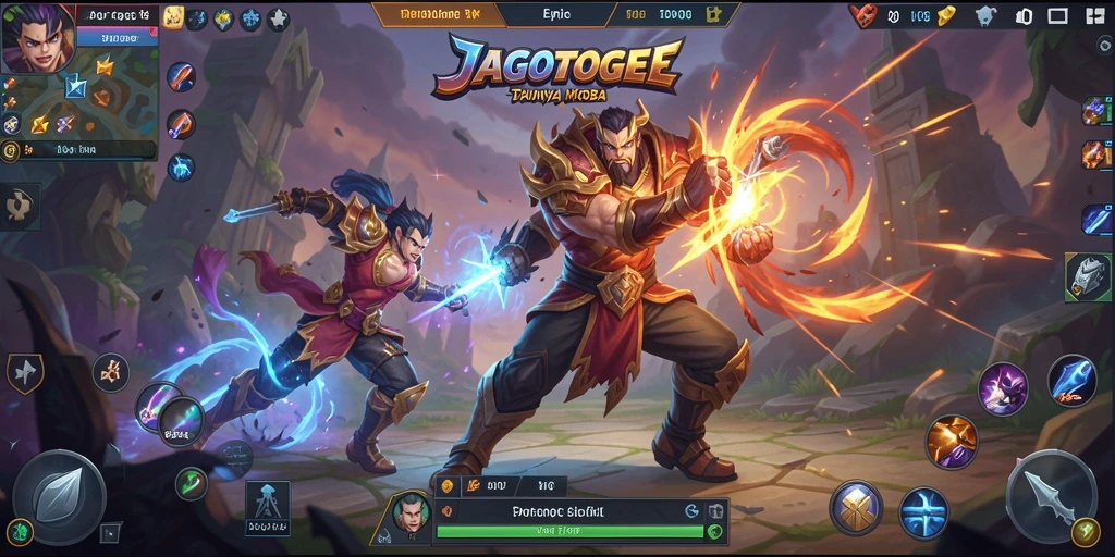Gambaran gameplay seru dalam JAGOTOGEL