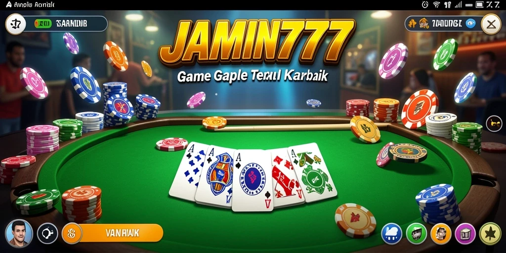 Tampilan menarik dan grafis berkualitas dari game Gaple.