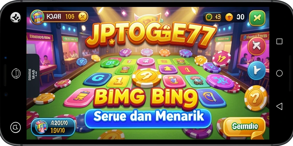 Tampilan gameplay seru dan interaktif di JPTOGEL77.