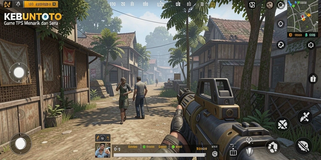 Gameplay menegangkan dengan aksi seru di KEBUNTOTO.