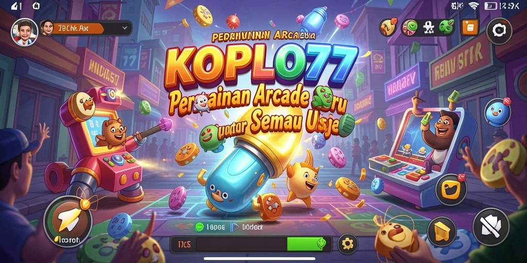 Tampilan gameplay KOPLO77 yang dinamis dan seru.