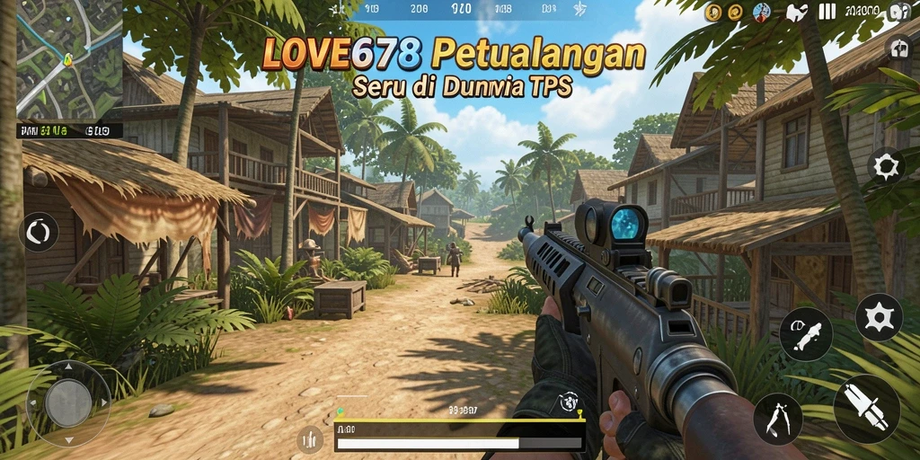 Tampilan aksi intens dalam gameplay LOVE678 yang mendebarkan.