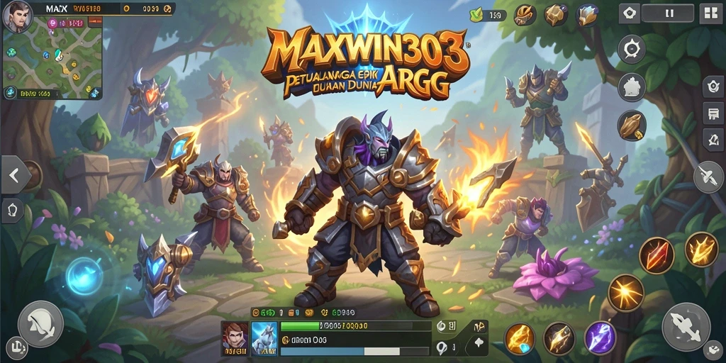 Gameplay seru dengan pertarungan epik dalam dunia ARPG.
