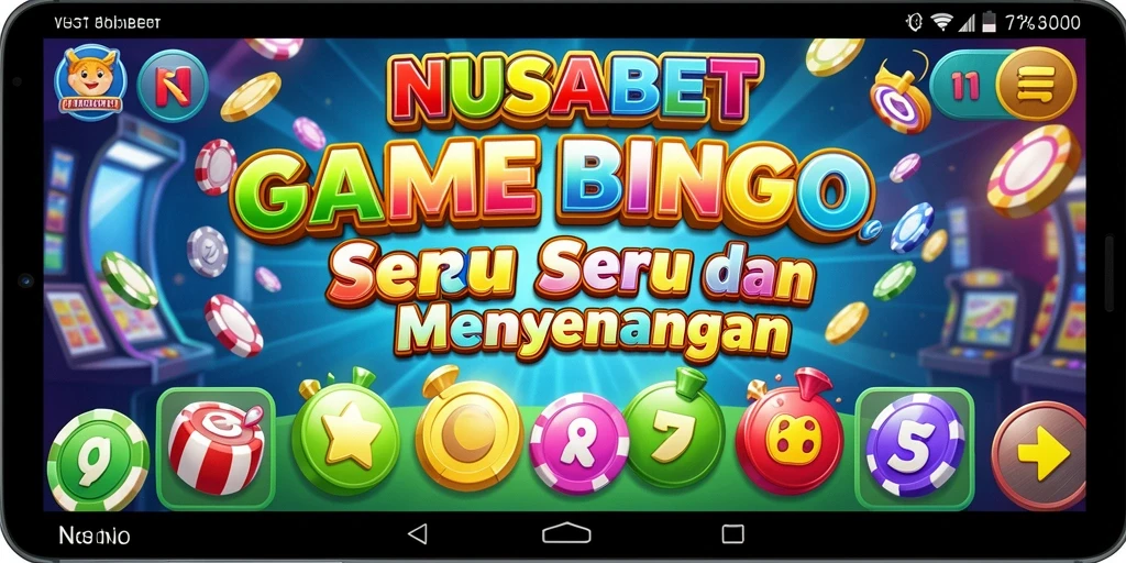 Tangkapan layar gameplay Bingo NUSABET yang menarik dan interaktif.