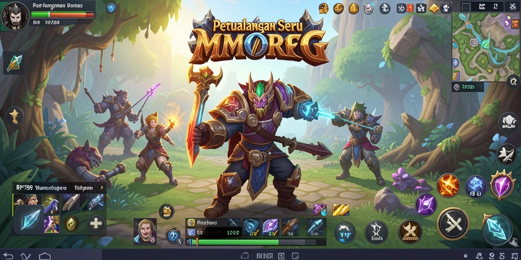 Tampilan gameplay epik dalam dunia RR789 yang penuh aksi.