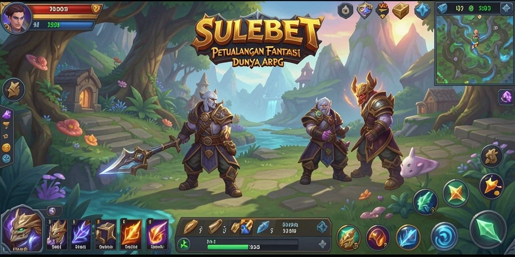 Tangkapan layar utama dari gameplay ARPG SULEBET yang mendebarkan.