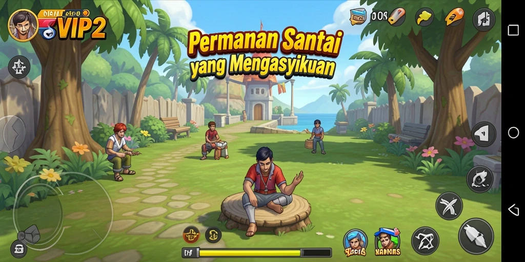 Tampilan menarik dari gameplay SVIP2 yang menyenangkan.