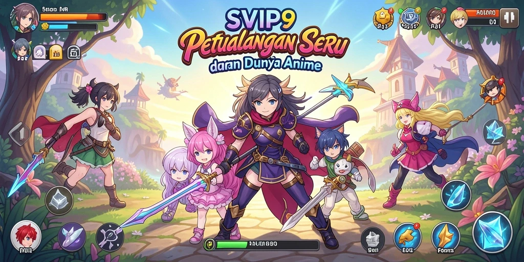 Gameplay menakjubkan dalam dunia <strong>SVIP9</strong> dengan karakter anime yang menarik.