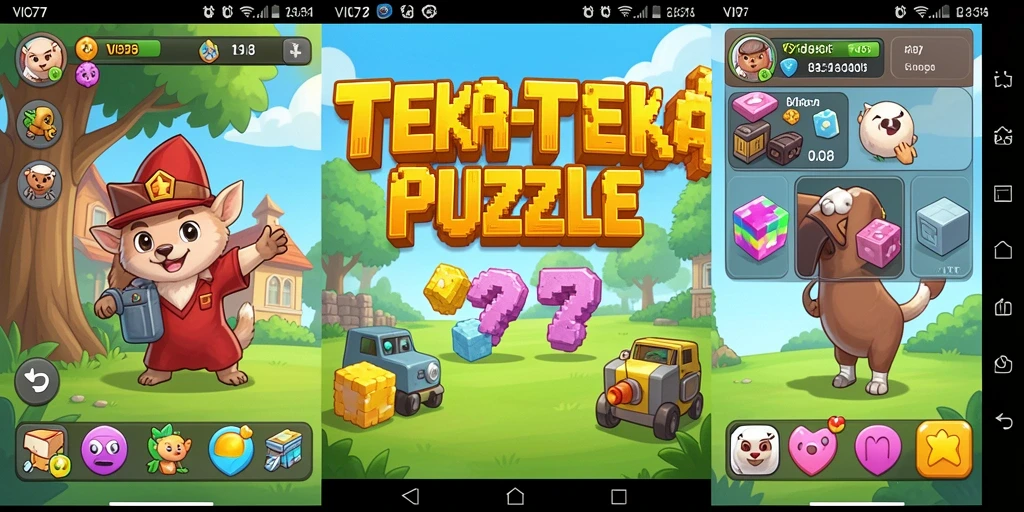 Screenshot gameplay VIO77 menampilkan tantangan teka-teki yang menarik.