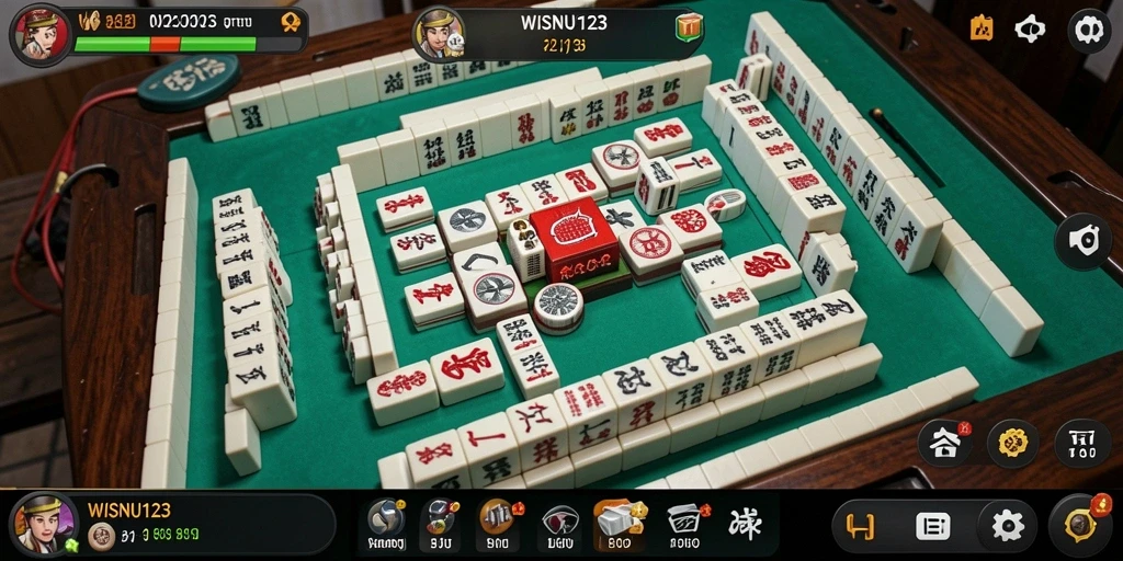Tampilan gameplay seru dan menantang dari WISNU123.