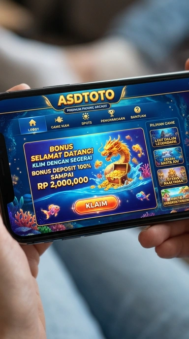 Tampilan utama aplikasi asdtoto dengan pilihan aplikasi menarik.